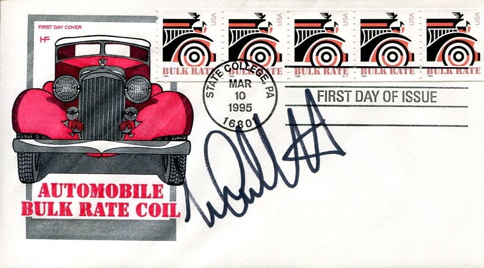 Michael Andretti Indianapolis 500 ROY Cart Champion Signed Autograph FDC
