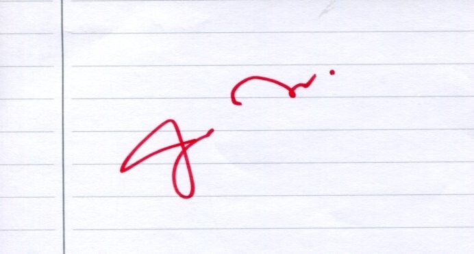 Jon Hartmere Bare The Upside Once Upon a One More Time Writer Signed Autograph
