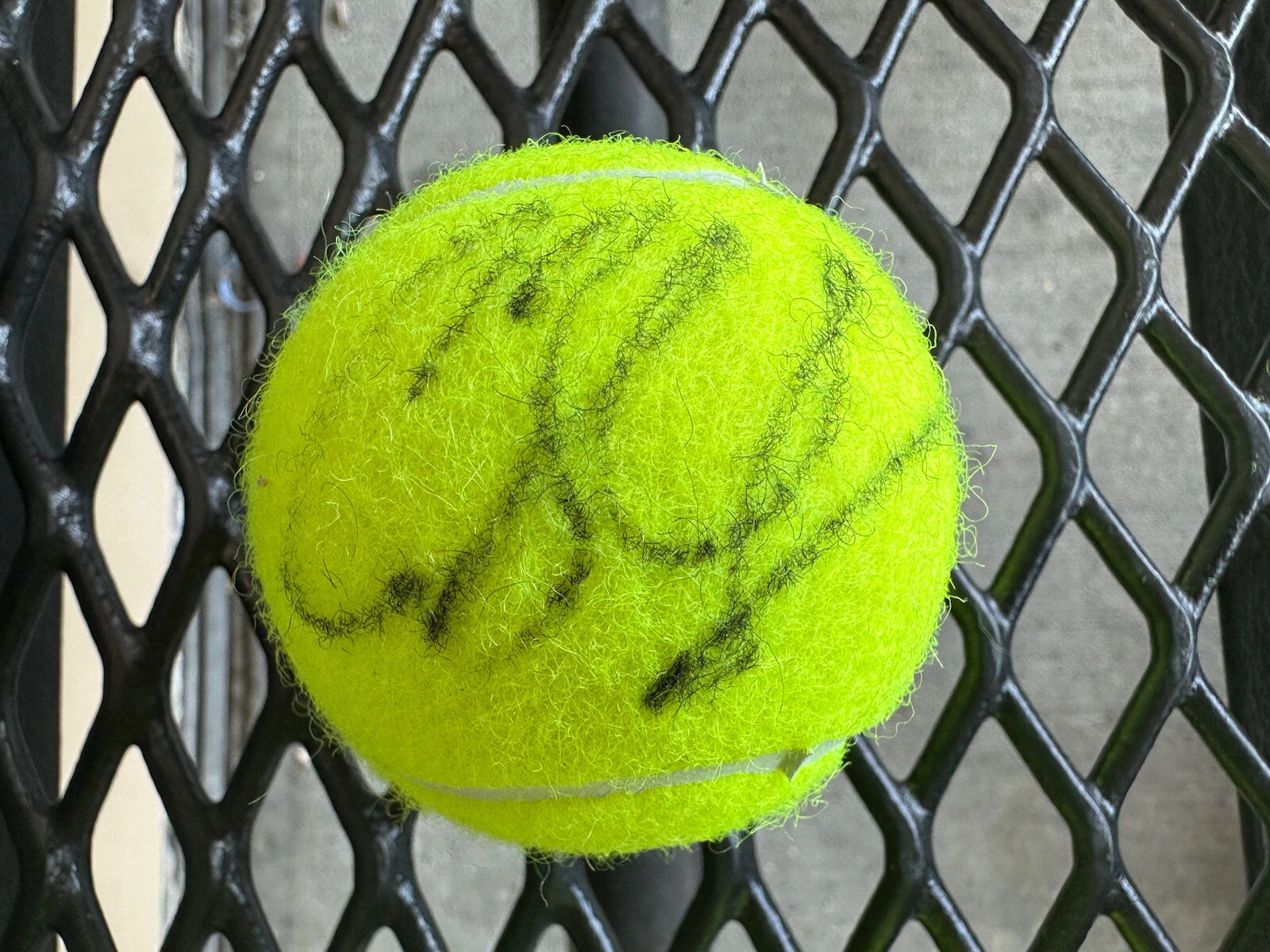 ALEXANDER ZVEREV SIGNED US OPEN TENNIS BALL AUTOGRAPHED WIMBLEDON FRENCH SASHA COLLECTIBLE MEMORABILIA