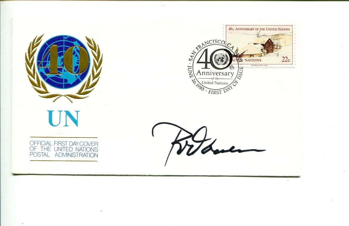 Rod Carew California Angels HOF Signed Autograph FDC JSA
