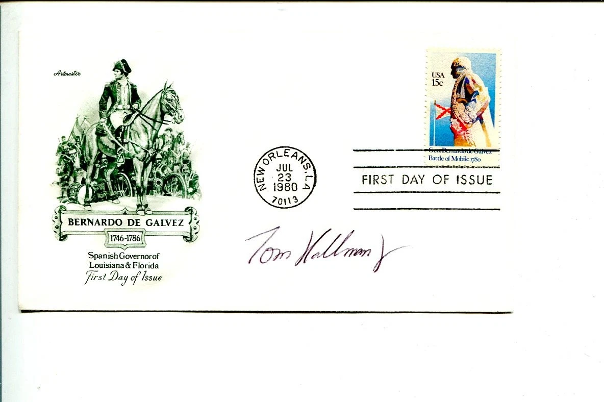Tom Hallman Jr Pulitzer Prize Journalist Author Signed Autograph FDC
