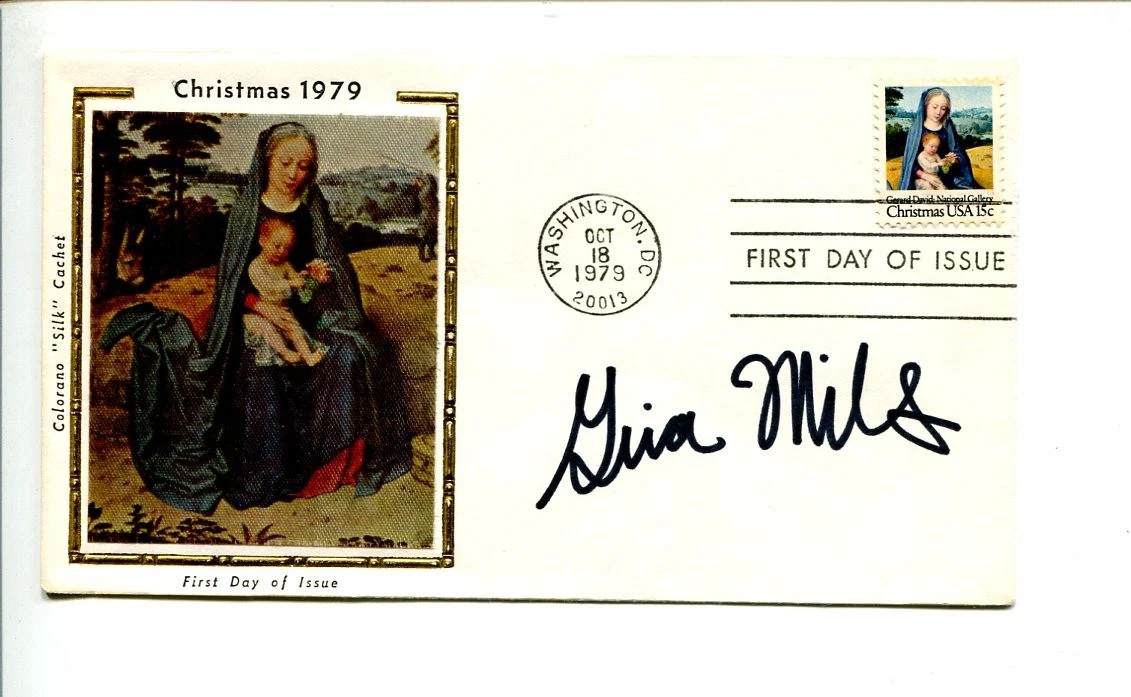 Gina Miles US Olympic Silver Medal Equestrian Horse Signed Autograph FDC
