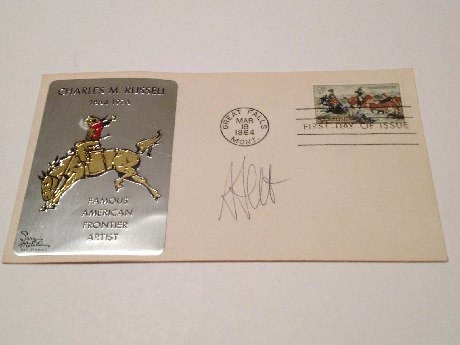 Herman Rose Cityscape Artist Painter Signed Autograph FDC
