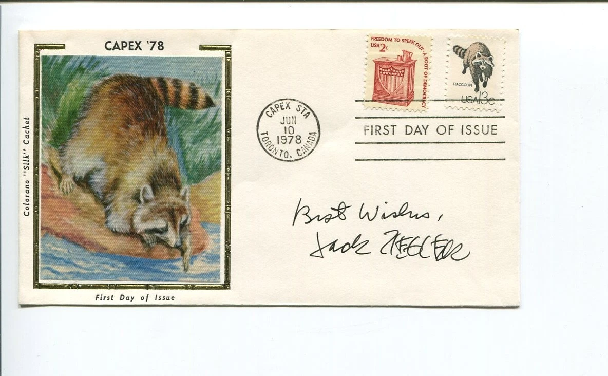 Jack Ziegler The New Yorker Magazine Cartoonist Artist Signed Autograph FDC
