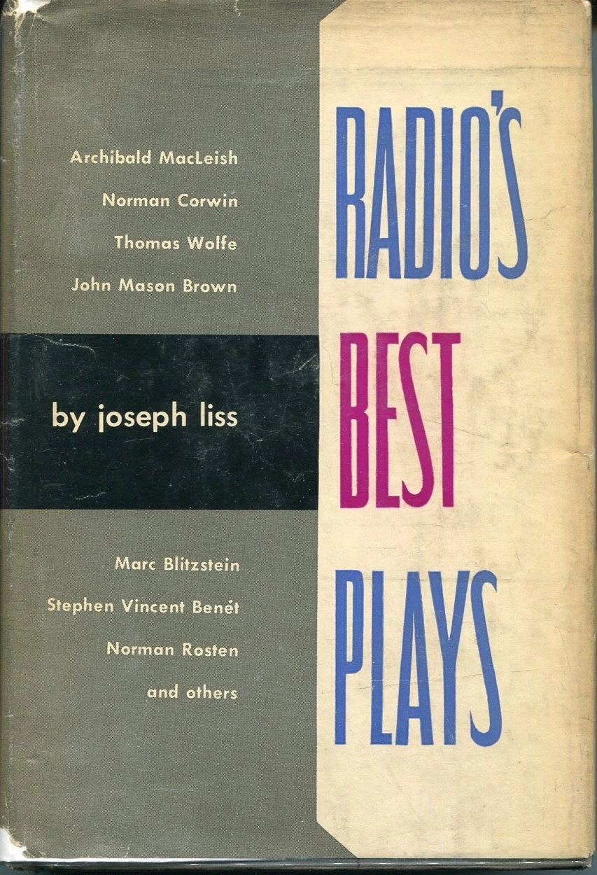 Arthur Miller & Arthur Laurents Radio Plays Signed Autograph 1st Edition Book
