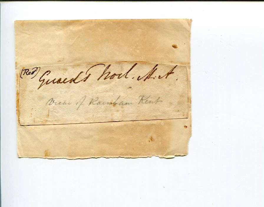 Gerard Thomas Noel Vicar of Romsey Hampshire Kent Clergy Author Signed Autograph
