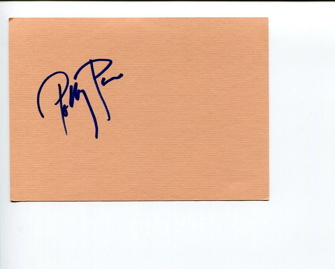 Polly Pen Christina Alberta's Father Actor Author Obie Award Signed Autograph
