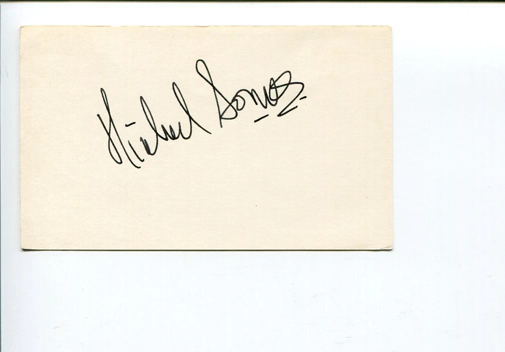 Michael Somes The Royal Ballet Dance Signed Autograph
