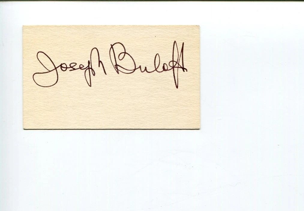 Joseph Buloff Silk Stockings Reds Somebody Up There Likes Me Signed Autograph
