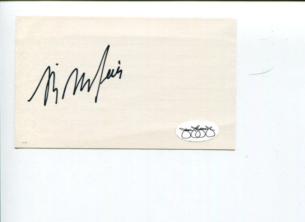 Billy Mayfair PGA Golf Golfer Arizona State Haskins Award Signed Autograph JSA
