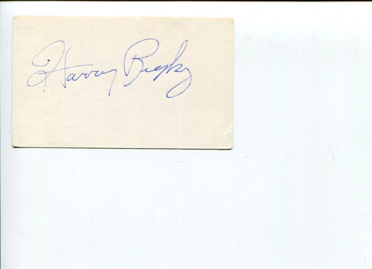 Harry Rigby Broadway Playwright Producer & Dorothy Loudon Signed Autograph
