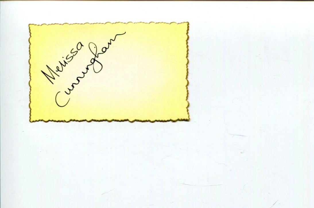 Melissa Cunningham Australian Olympic Marathon Swimmer HOF Signed Autograph
