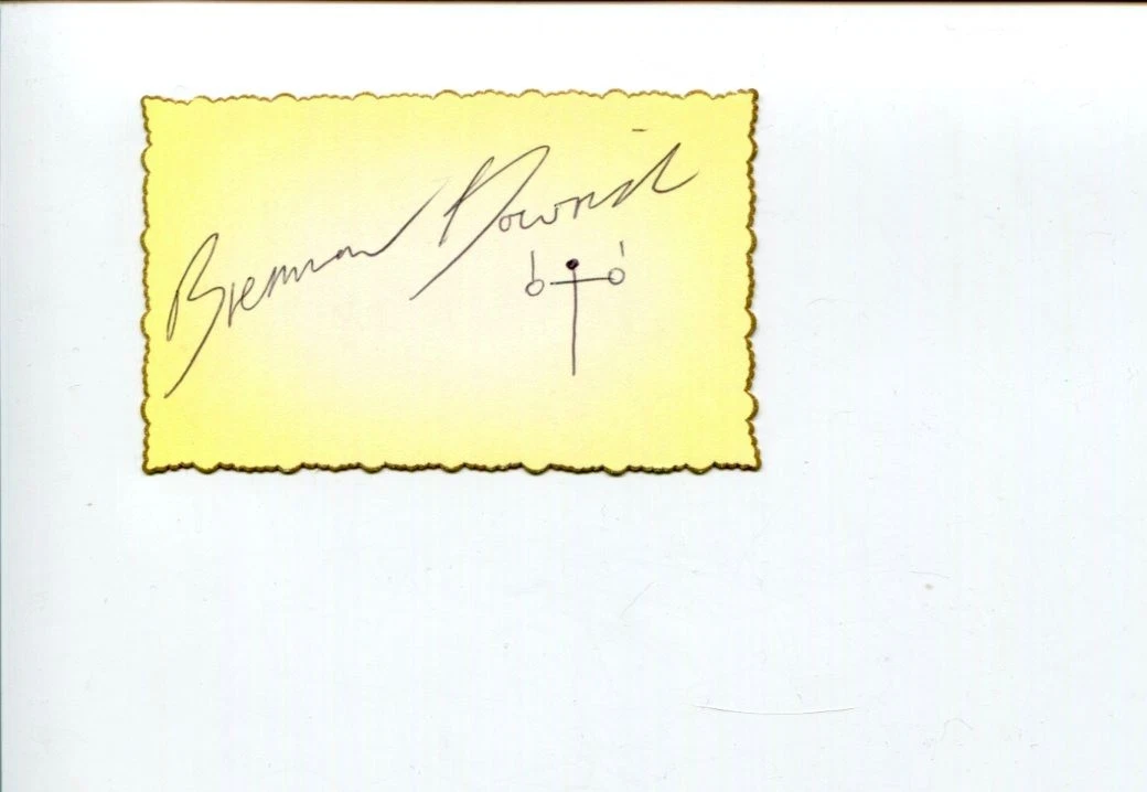 Brennon Dowrick Australia Olympian Olympic Gymnast Signed Autograph
