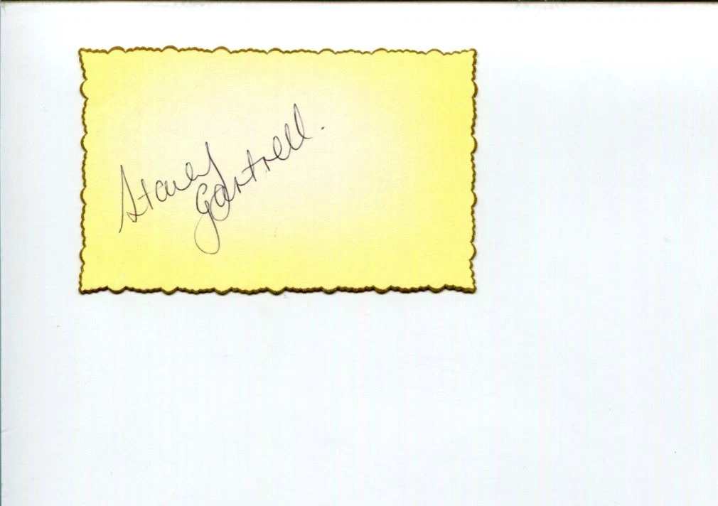 Stacey Gartrell Australia Olympic Long Distance Swimmer Signed Autograph
