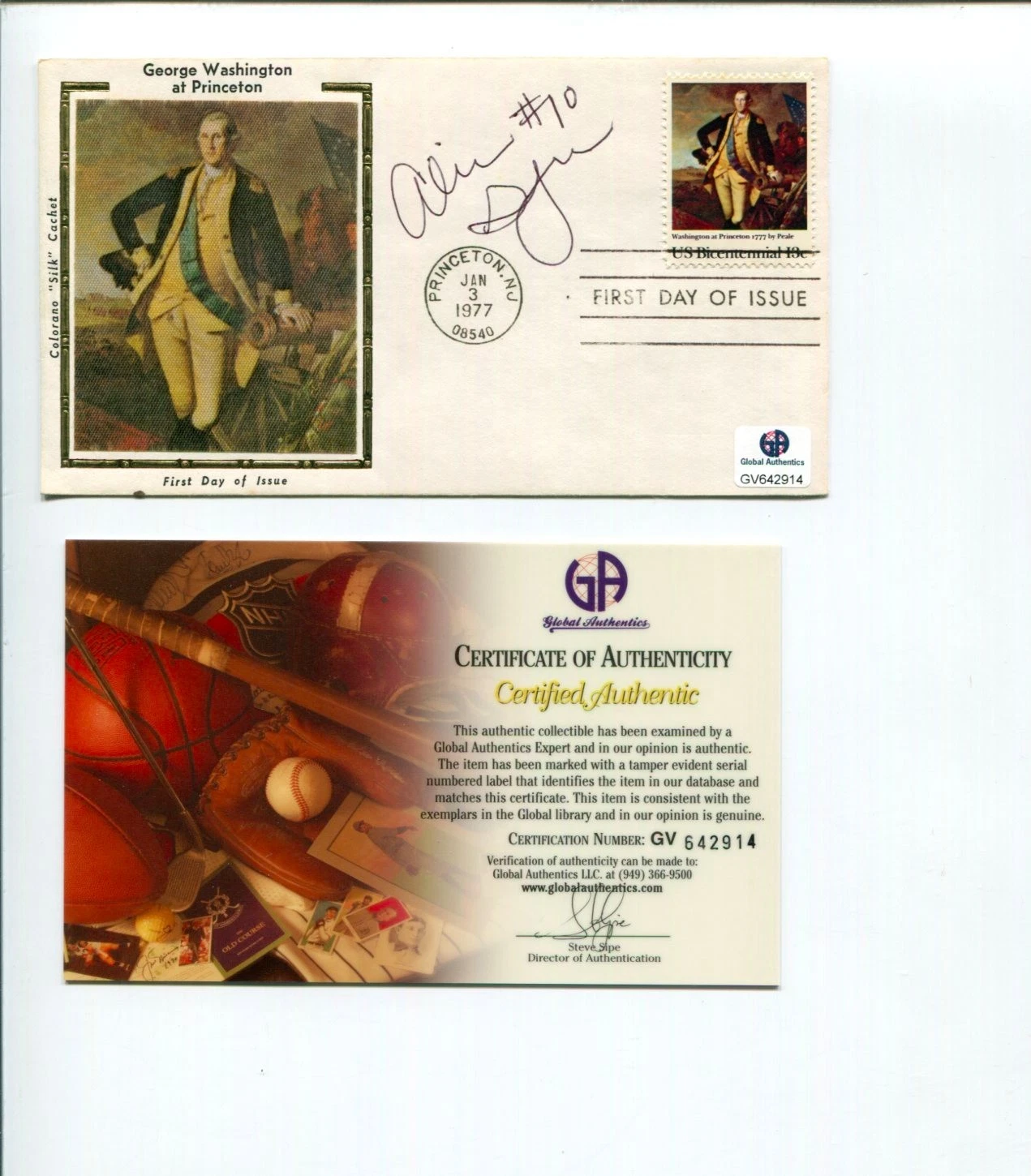 Alison Gregorka US Olympic Silver Medal Water Polo Signed Autograph FDC GA COA
