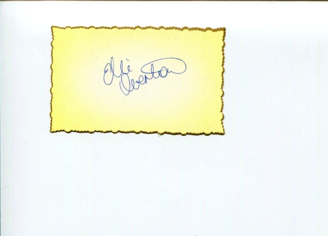 Elli Overton Australia Olympian Olympic Swimmer World Champ Signed Autograph
