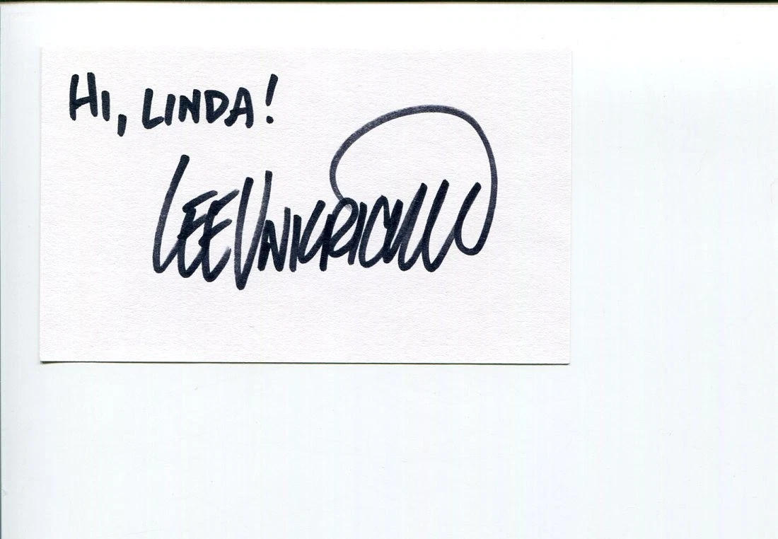 Lee Unkrich Disney Director Finding Nemo Toy Story 3 Oscar Winn Signed Autograph
