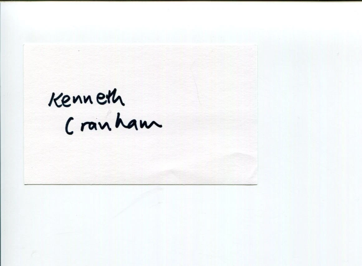 Kenneth Cranham Hellraiser II Hot Fuzz Valkyrie Rome Layer Cake Signed Autograph
