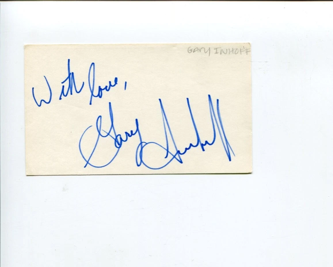 Gary Imhoff The Waltons Thumbelina Spider-Man Green Goblin Signed Autograph
