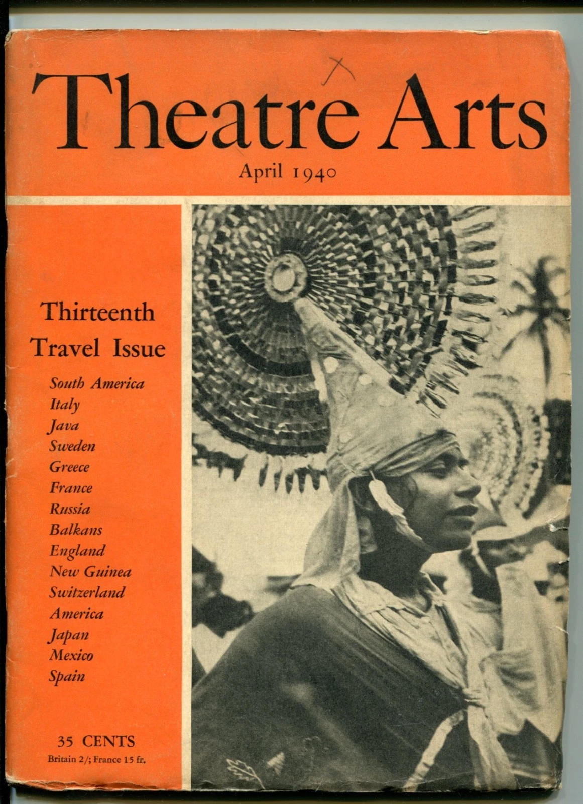 Jane Wyatt Elia Kazan Emile Veakis April 1940 Theatre Arts Monthly Magazine
