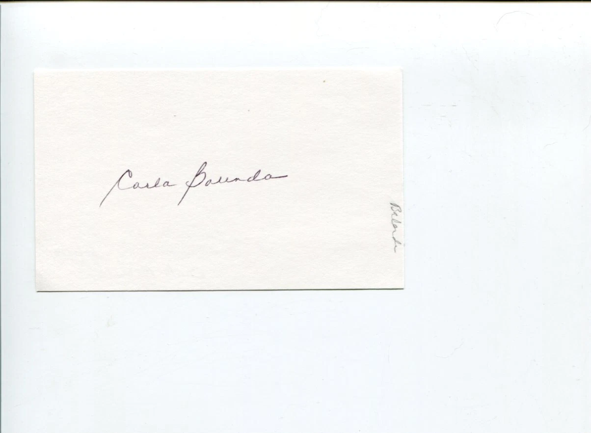 Carla Balenda Lassie The Adventures of Dr. Fu Manchu Signed Autograph
