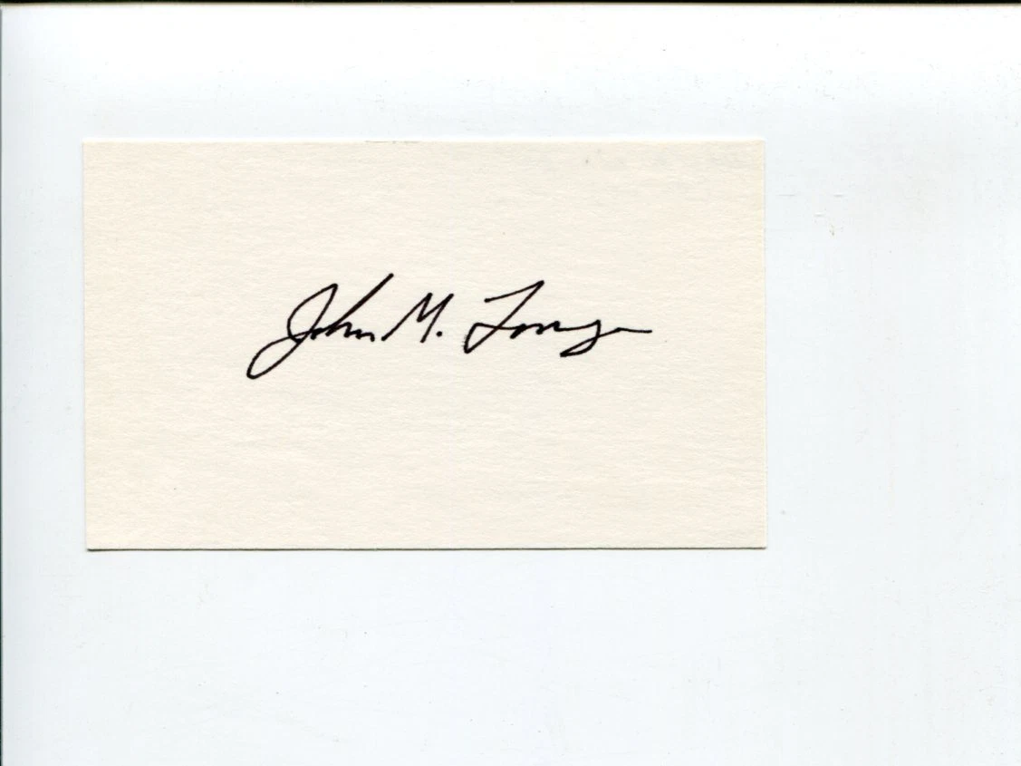 John Mike Lounge NASA STS Astronaut Space Rare Signed Autograph
