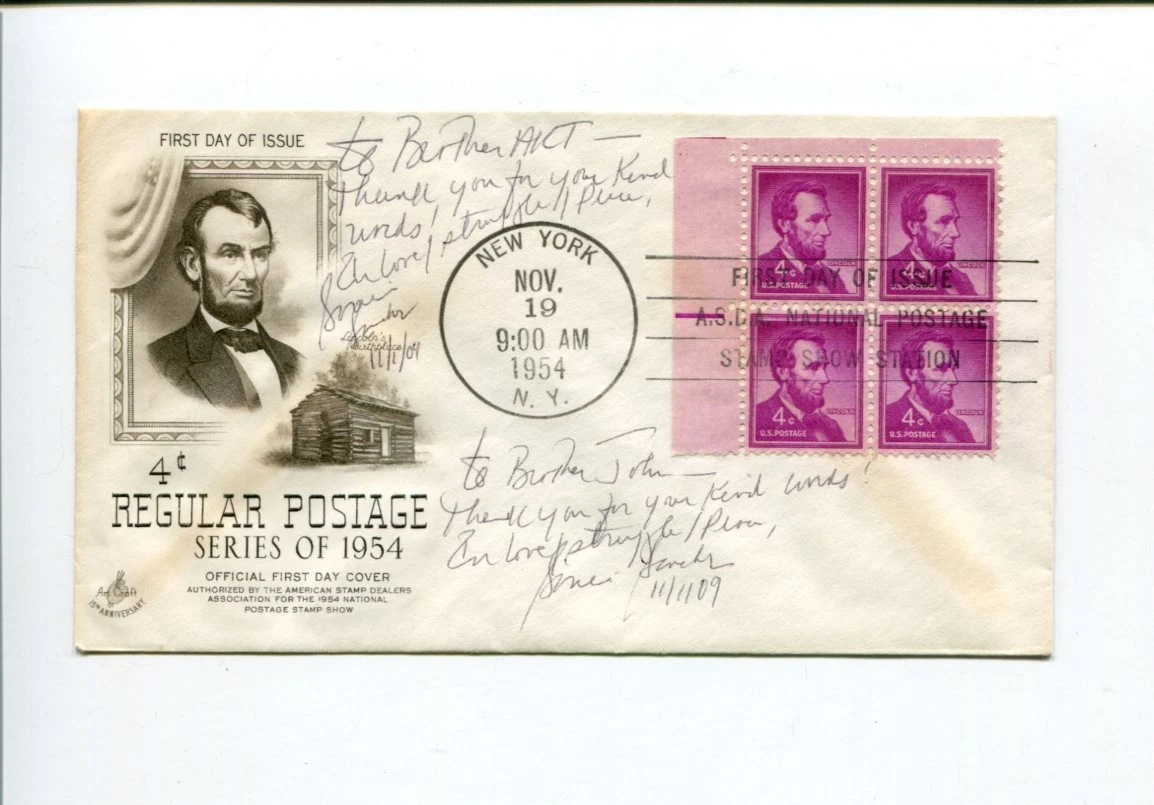 Sonia Sanchez Famous Black Arts Movement Poet Author Signed Autograph Note FDC
