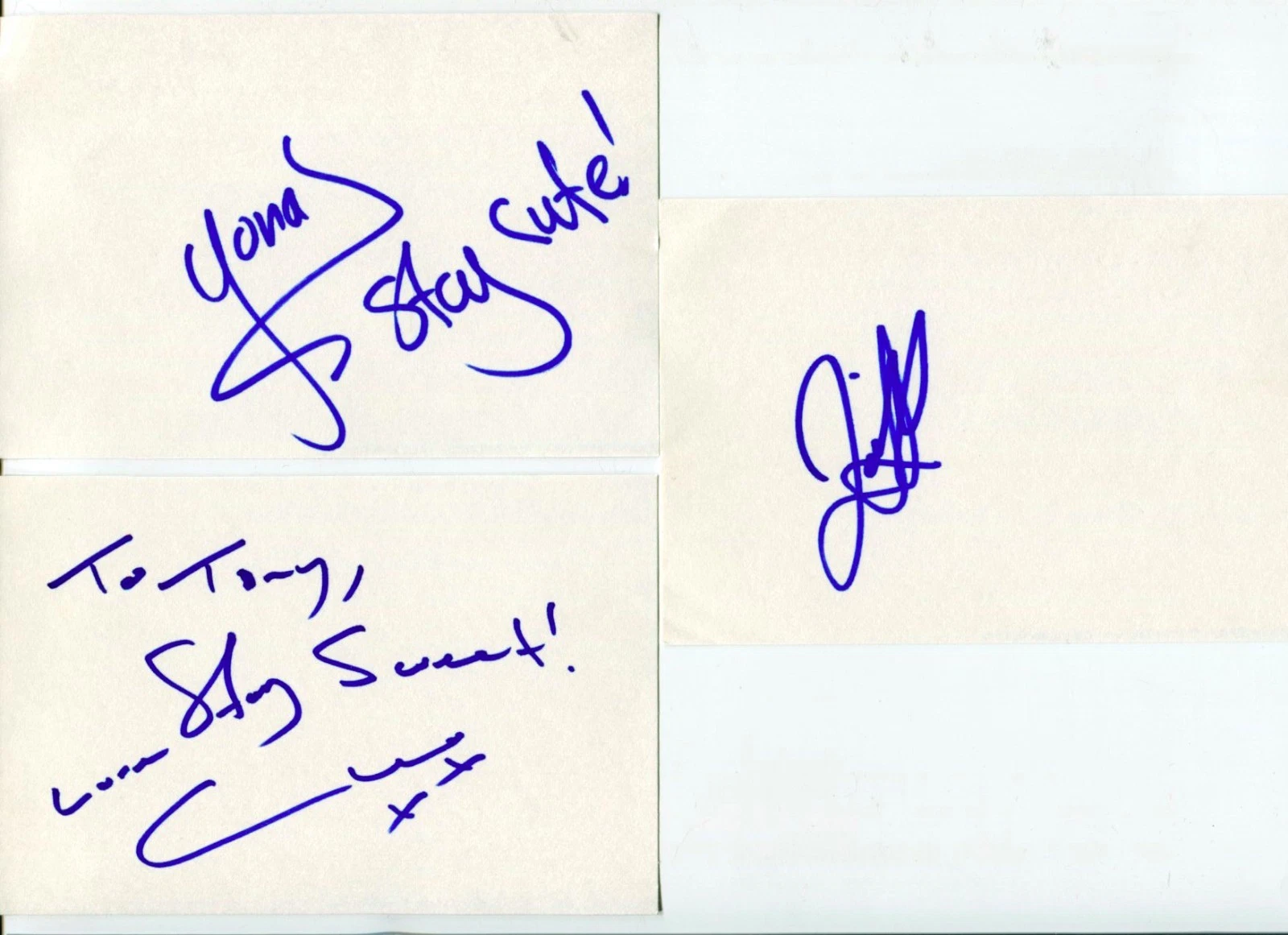 Cleopatra Cleopatra's Theme Steppin' Out British Band Singer Signed Autograph
