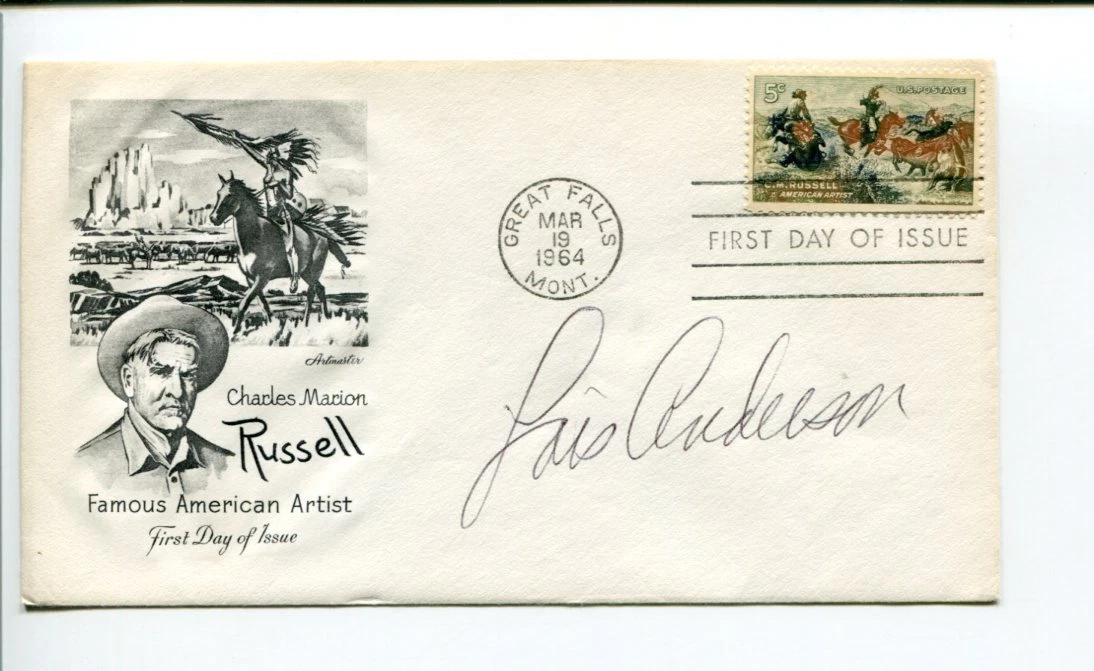 Lois Anderson Assemblage Art Artist The Altar The Dresser Signed Autograph FDC
