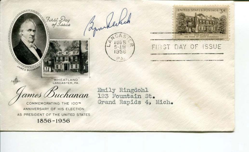 Byron White Supreme Court Justice Colorado Buffaloes HOF Signed Autograph FDC
