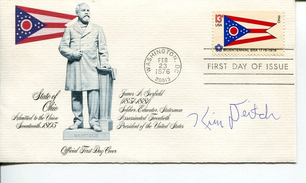 Kim Deitch Underground Comix Cartoonist Artist Rare Signed Autograph FDC
