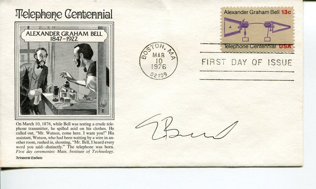 Nolan Bushnell Pong Creator Chuck E. Cheese Atari Creator Signed Autograph FDC
