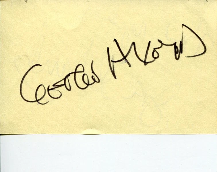 George Axelrod The Seven Year Itch Screenwriter & Joe De Santis Signed Autograph
