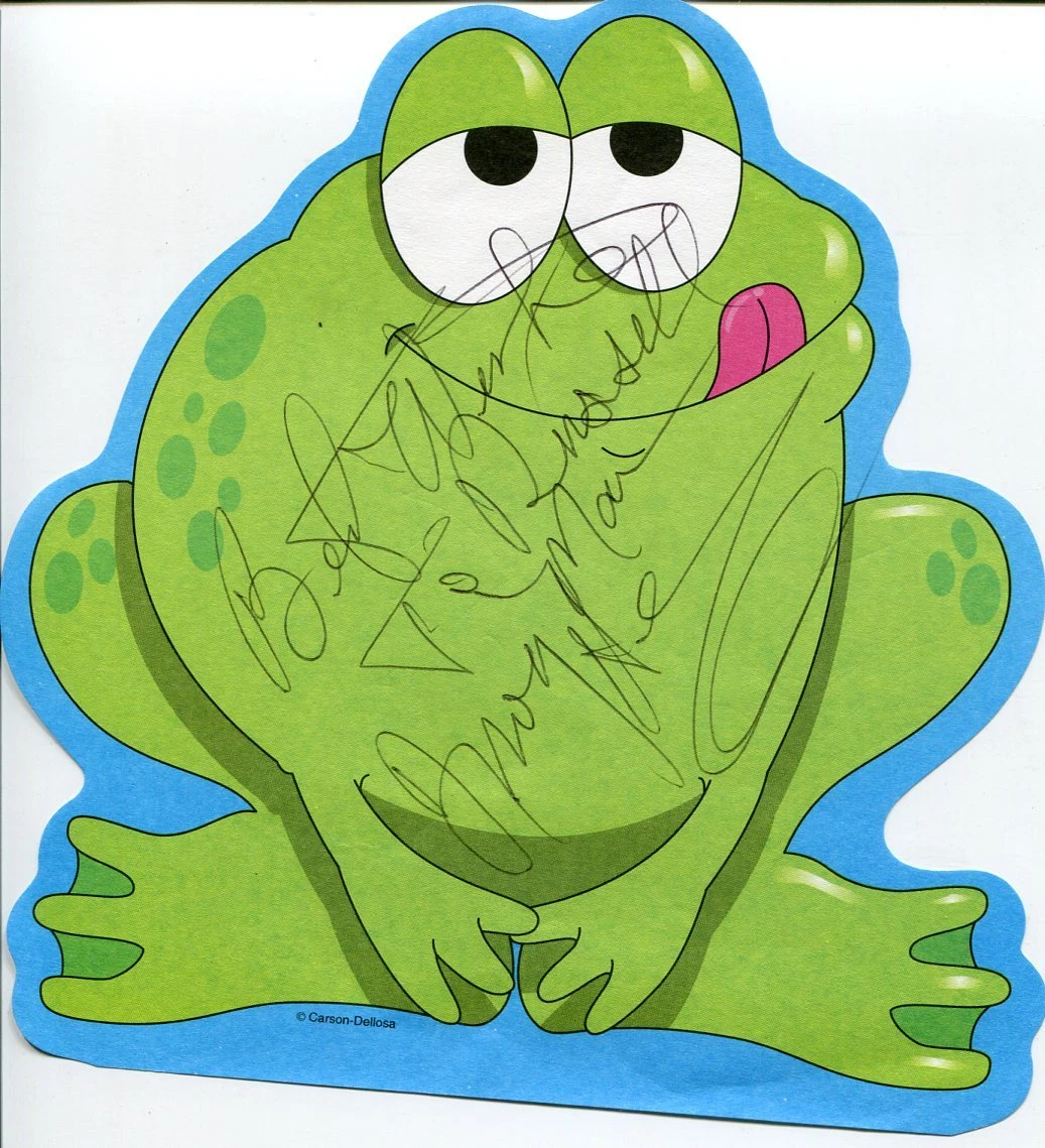 Clarence Frogman Henry Rhythm and Blues Singer Pianist Signed Autograph Note
