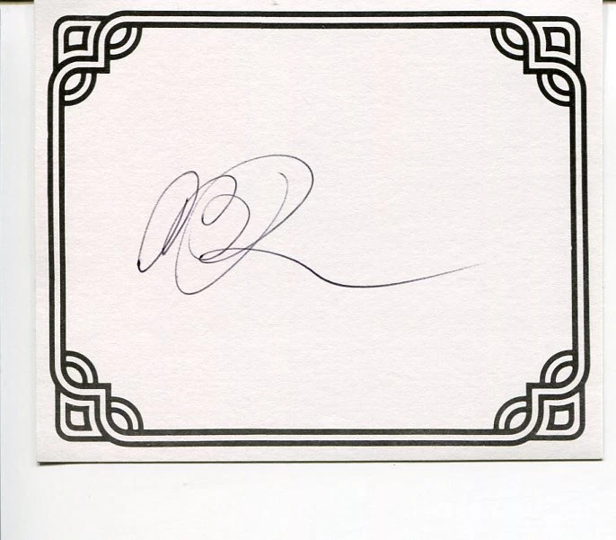 Robert B Parker Mystery Author Spencer Jesse Stone Signed Autograph Bookplate
