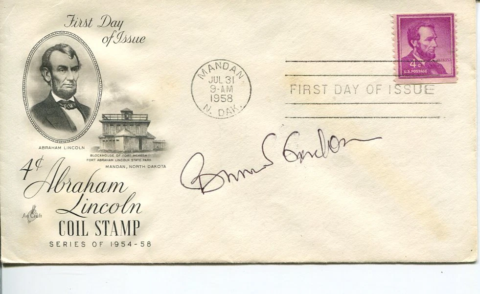 Bruce S. Gordon Civil Rights NAACP President Signed Autograph FDC
