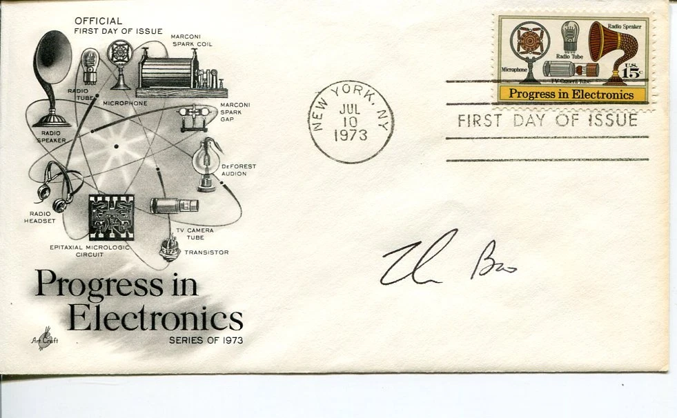 ZHENAN BAO MOLECULAR TRANSISTORS INVENTOR SIGNED AUTOGRAPH FDC COLLECTIBLE MEMORABILIA