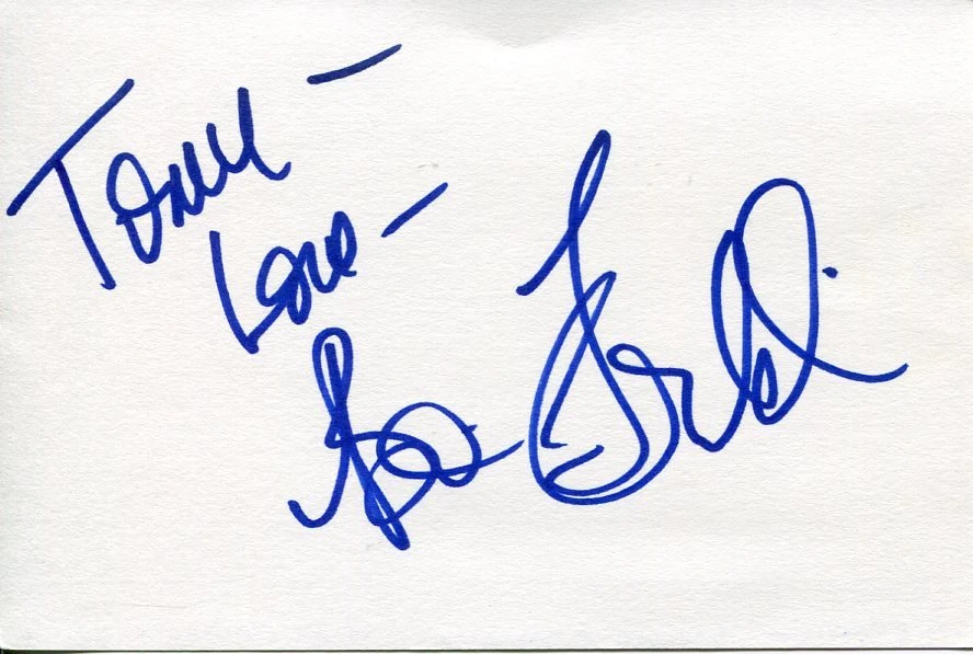 Bonnie Franklin Gidget One Day at Time Signed Autograph
