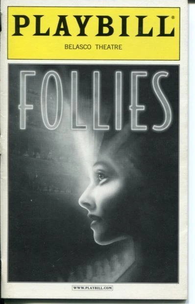 Blythe Danner Treat Williams Judith Ivey Stephen Sondheim Follies Playbill
