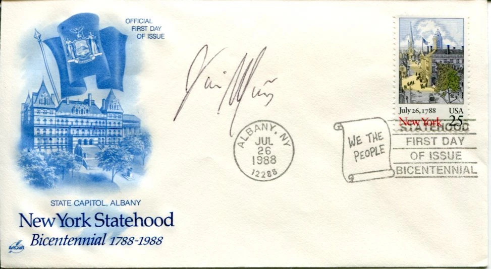 Javier Munoz Muoz In the Heights Hamilton Broadway Actor Signed Autograph FDC
