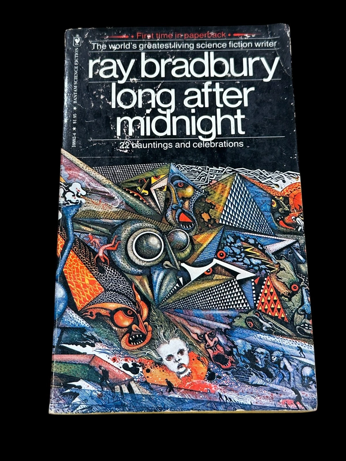Ray Bradbury Author Long After Midnight Rare Signed Autograph Book
