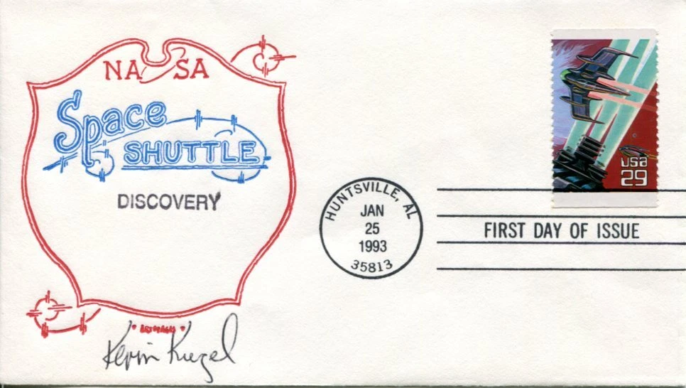 Kevin Kregel STS NASA Astronaut Space Rare Signed Autograph FDC
