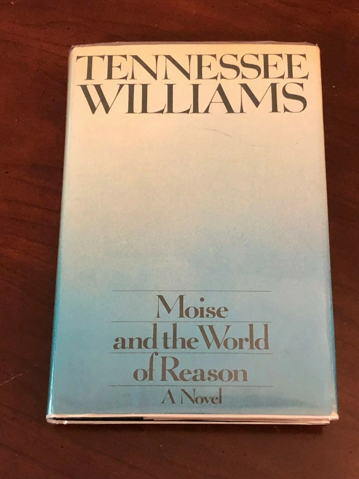 Tennessee Williams Moise and the World of Reason Signed 1st Ed Autograph Book

