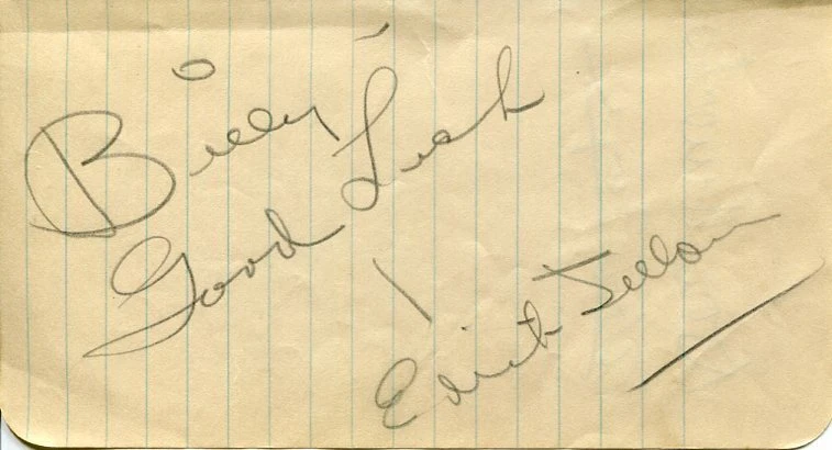 Edith Fellows Alice Faye Don Ameche Trading Places Rare Signed Autograph
