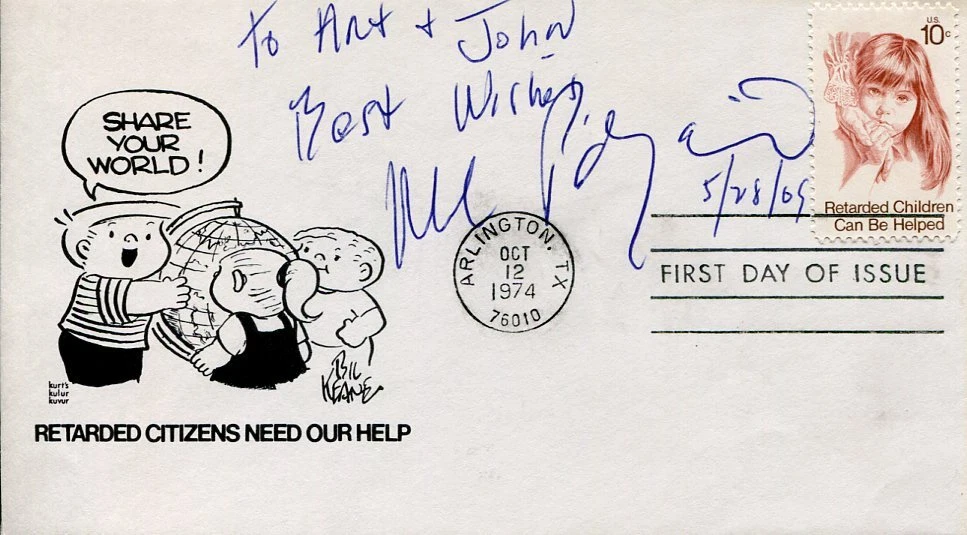 Ron Popeil Inventor Ronco Pocket Fisherman Showtime Rotisserie Signed Autograph
