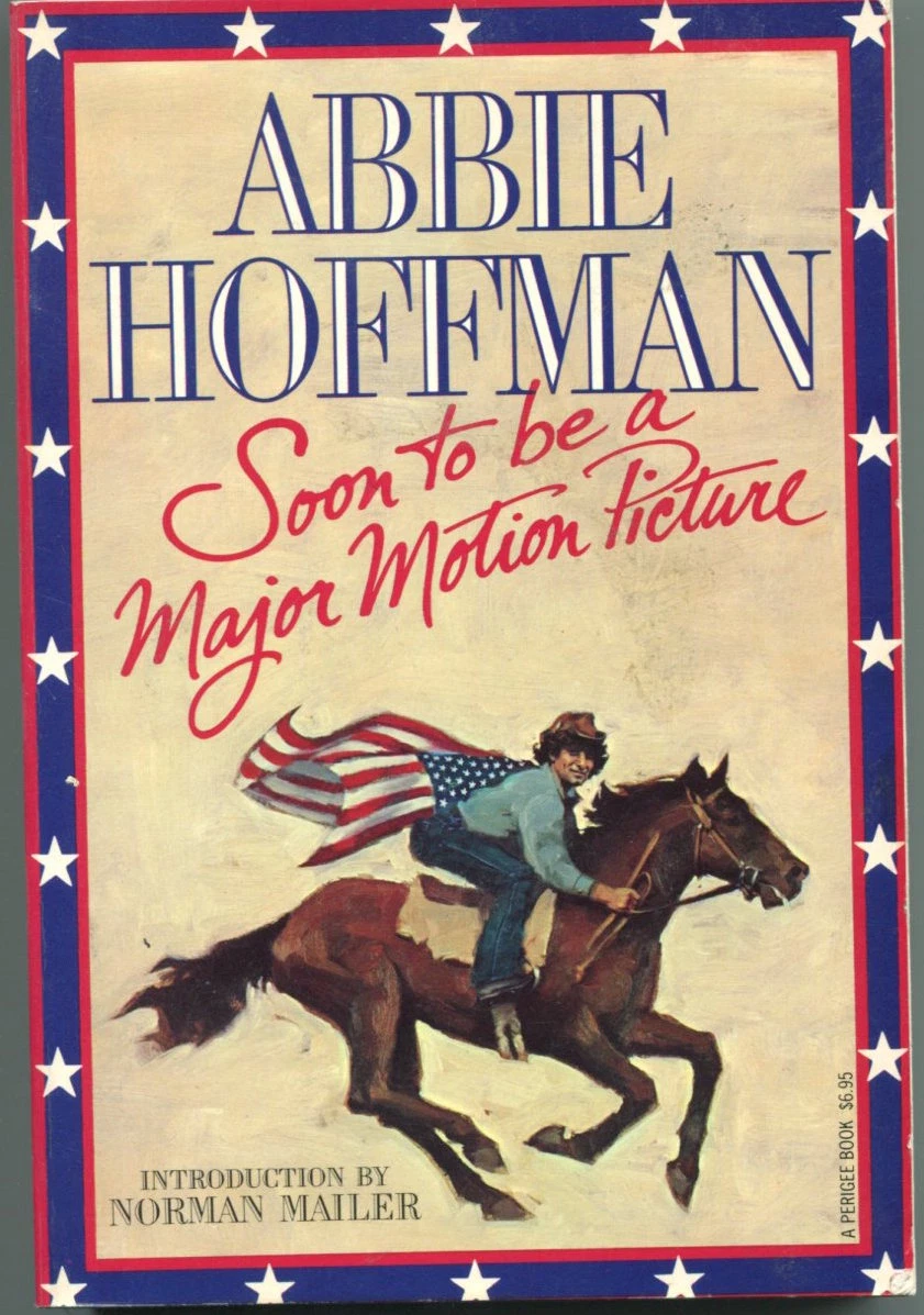 Abbie Hoffman Rare Activist Soon To Be A Motion Picture Signed Autograph Book
