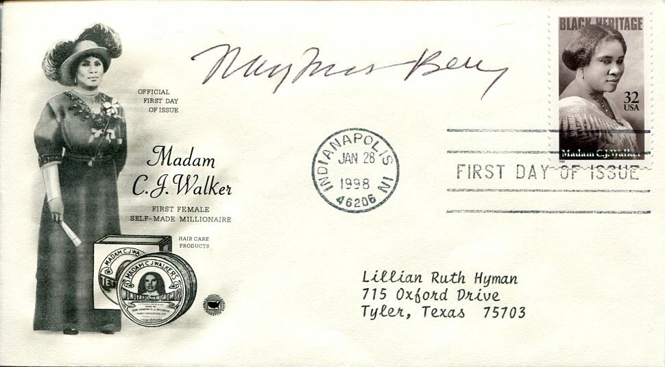 Mary Frances Berry Chairwomen US Commission on Civil Rights Signed Autograph FDC
