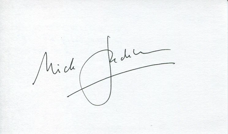 Mick Jackson The Bodyguard Volcano L.A. Story Movie Director Signed Autograph
