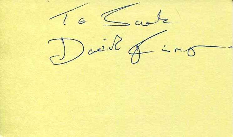 Dave Finnegan The Commitments Drummer Mickah Wallace Signed Autograph
