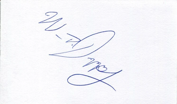 William Joppy WBA Middleweight Boxing Champ Signed Autograph
